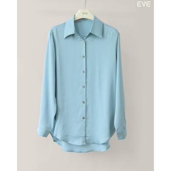 Silk Blend Button-Up