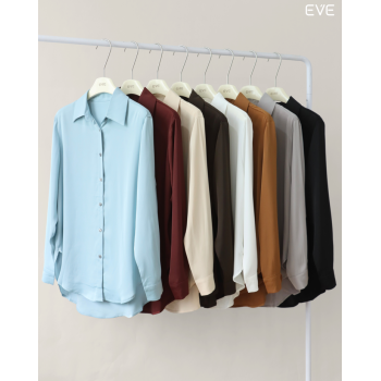 Silk Blend Button-Up