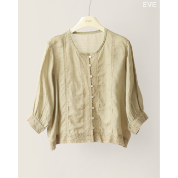 Lace-Trim Top