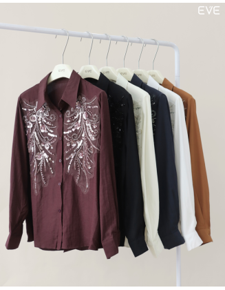 Sparkling Statement: The Embellished Blouse