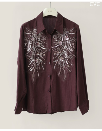 Sparkling Statement: The Embellished Blouse