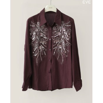 Sparkling Statement: The Embellished Blouse