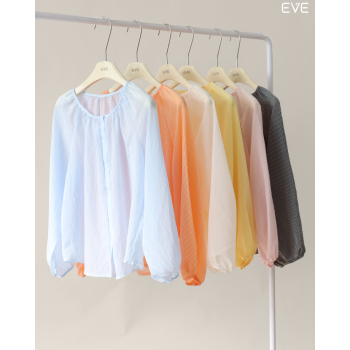 Sheer Button-Up Shirt