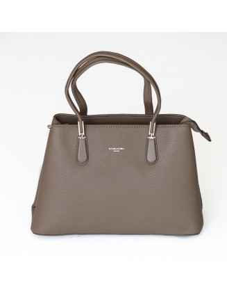 Faux Leather Hand Bag