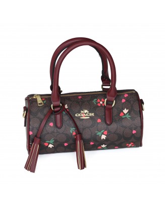 Faux Leather Hand Bag