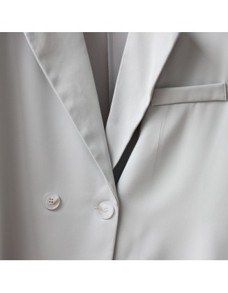 Crop Half-Sleeve Blazer