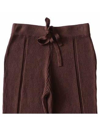 Woolen Flare Pant